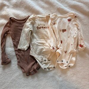 NB Fall Onsies- simply soft